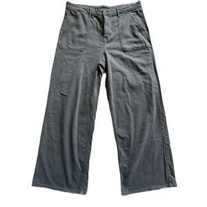 American Eagle Outfitters Super High Rise Baggy Wide Leg Black Size 16 Regular